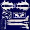 Roden Boeing 720 "Ceasar's Chariot" – 1:144 repülőgép makett
