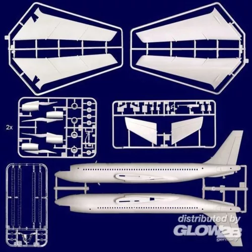 Roden Boeing 720 "Ceasar's Chariot" – 1:144 repülőgép makett