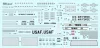 Roden C-5B Galaxy – 1:144 repülőgép makett