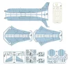 Roden Boeing E-3 Sentry AWACS – 1:144 repülőgép makett