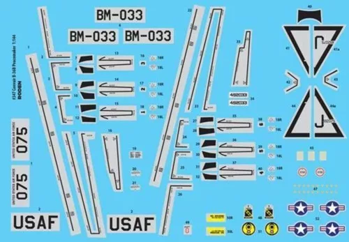 Roden Convair B-36B Peacemaker (Early) – 1:144 repülőgép makett