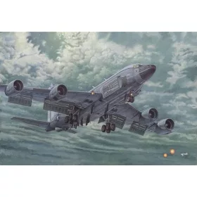   Roden Boeing RC-135V/W Rivet Joint – 1:144 repülőgép makett