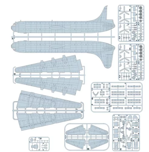 Roden Convair XC-99 – 1:144 repülőgép makett