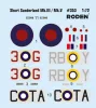 Roden Short S.25 Sunderland Mark III/V – 1:144 repülőgép makett