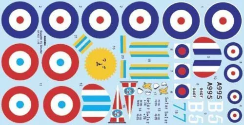 Roden Sopwith 11/2 Strutter two-seat fighter – 1:48 repülőgép makett