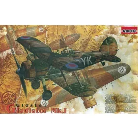 Roden Gloster Gladiator Mk.I – 1:48 repülőgép makett