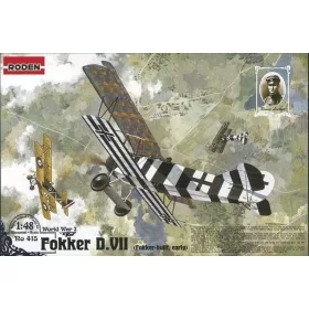 Roden Fokker D.VII (early) – 1:48 repülőgép makett