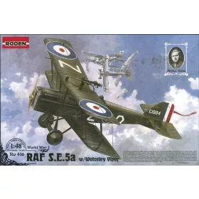 Roden RAF SE5a w/Wolseley Viper – 1:48 repülőgép makett