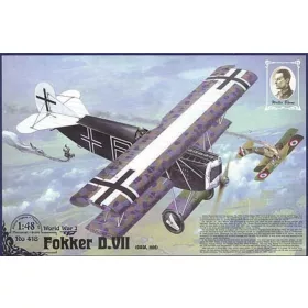   Roden Fokker D.VII ( OAW) ''Walter Blume'' – 1:48 repülőgép makett