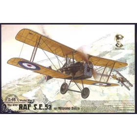   Roden RAF S.E.5a w/ Hispano Suiza – 1:48 repülőgép makett