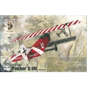   Roden Fokker D.VII (OAW built, early) – 1:48 repülőgép makett
