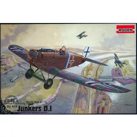Roden Junkers D.I late – 1:48 repülőgép makett