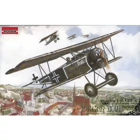 Roden Fokker D.VI – 1:32 repülőgép makett