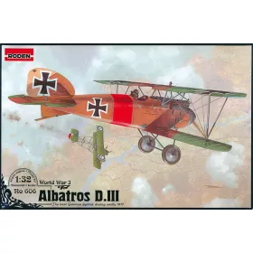 Roden Albatros D.III – 1:32 repülőgép makett