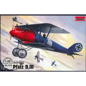 Roden Pfalz D. III – 1:32 repülőgép makett