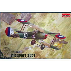 Roden Nieuport 28 c.1 – 1:32 repülőgép makett
