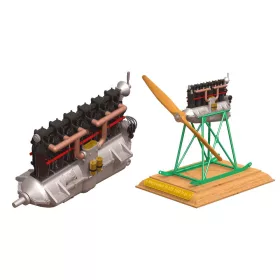   Roden Mercedes D.III 160 h.p. – 1:32 repülőgépmotor makett kiegészítő