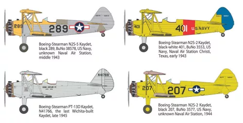 Roden Boeing/ Stearman PT-13 Kaydet – 1:32 repülőgép makett