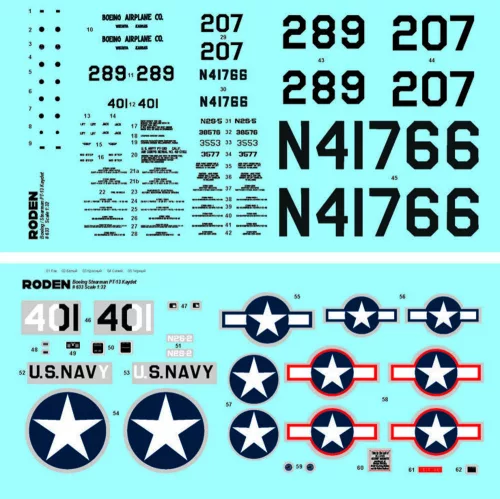Roden Boeing/ Stearman PT-13 Kaydet – 1:32 repülőgép makett