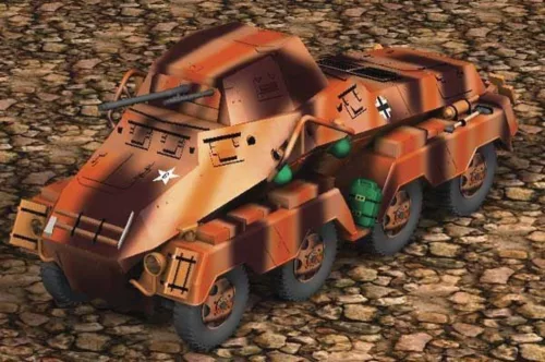 Roden Sd.Kfz. 231 Schwerer Panzerspähwagen – 1:72 harcjármű makett