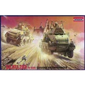   Roden Sd.Kfz. 263 (8-Rad) Schwerer Panzerfunkwagen – 1:72 harcjármű makett