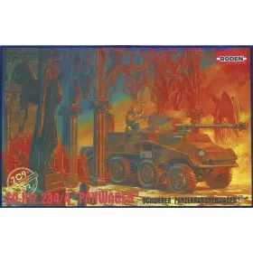  Roden Sd.Kfz 234/4 ''Pakwagen'' – 1:72 harcjármű makett