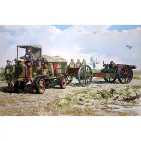   Roden FWD Model B 3 ton&BL 8-inch howitzerMKVI – 1:72 teherautó és tarack makett
