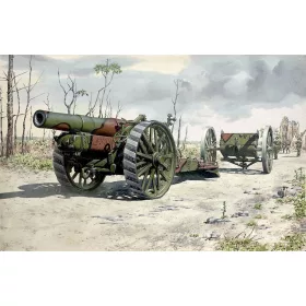 Roden BL 8-inch Howitzer Mark VI – 1:72 tarack makett
