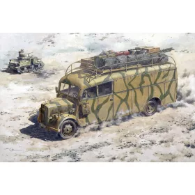   Roden Opel 3.6-47 Blitz Omnibus Stabswagen – 1:72 autóbusz makett