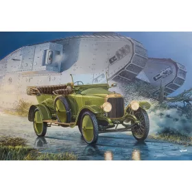Roden Vauxhall D-type – 1:72 autó makett