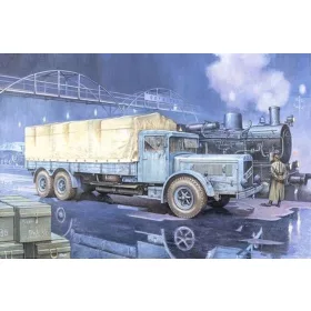   Roden Vomag 8 LR LKW WWII German Heavy Truck – 1:72 teherautó makett