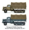 Roden Borgward B3000 Maultier – 1:72 teherautó makett