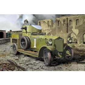   Roden British Armoured Car (Pattern 1914) – 1:35 harcjármű makett