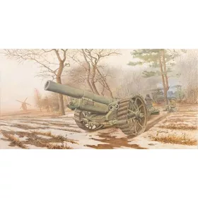 Roden BL 8-inch Howitzer Mk.VI – 1:35 tarack makett