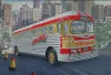 Roden GMC PD-3751 "Silverside Trailwagon" Trailways Company – 1:35 autóbusz makett