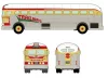 Roden GMC PD-3751 "Silverside Trailwagon" Trailways Company – 1:35 autóbusz makett