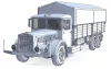 Roden Vomag 8 LR LKW WWII German Heavy Truck – 1:35 teherautó makett