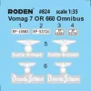 Roden Vomag 7 OR 660 Omnibus – 1:35 autóbusz makett