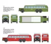 Roden Vomag 7 OR 660 Omnibus – 1:35 autóbusz makett