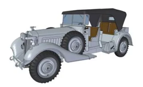 Roden Horch V8 Type 830R – 1:35 autó makett