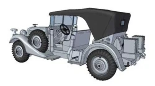 Roden Horch V8 Type 830R – 1:35 autó makett