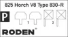 Roden Horch V8 Type 830R – 1:35 autó makett