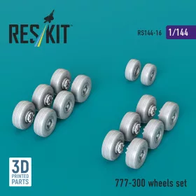   ResKit Models 777-300 wheels set (3D printed) - kerékkészlet