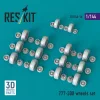 ResKit Models 777-300 wheels set (3D printed) - kerékkészlet