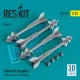 ResKit Models Python 5 missiles (4 pcs) (F-16I, F-16D, F-15I, Mirage F.1) (3D Printed) - Python 5 – rakéták, 4 db