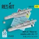 ResKit Models AGM-65 Maverick missiles with LAU-117 (2 pcs) (AV-8B, A-10, F-16, F/A-18) (3D Printed) - AGM-65 Maverick – rakéták, 2 db