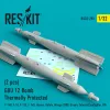 ResKit Models GBU-12 Paveway II – hővédett, lézerirányítású bombák, 2 db