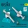 ResKit Models Red Top missiles (2 pcs) (EE Lightning, Sea Vixen, Hawker Hunter) (3D Printed) - Red Top – rakéták, 2 db