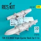 ResKit Models TER-9/A MOD Triple Ejector Rack for F-16 (2 pcs) (3D Printed) - TER-9/A MOD – hármas bombafelfüggesztő keret, 2 db
