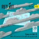 ResKit Models MiG-29 – APU-470 pilonok R-27 rakétákhoz, 2 db + APU-60 pilonok R-60 rakétákhoz, 4 db